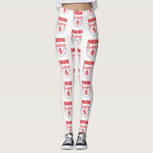Leggings Mignonne Maman Amour (Devant)