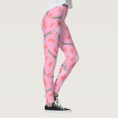 Leggings Mignonne marguerite délicate minuscule bouquet mot (Droite)