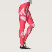 leggings mignonnes aquarelle moderne rose laisser  (Droite)