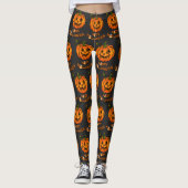 Leggings Mignons citrouille plaisir patterncandy maïs (Devant)