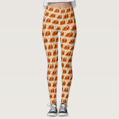 Leggings Mignons mini Bouledogues Français (Devant)