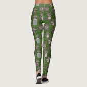 Leggings mignons raccoons poubelle poubelle caissons (Dos)