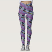 Leggings migrer un saumon plus petit tonnerre_Cove violet (Devant)