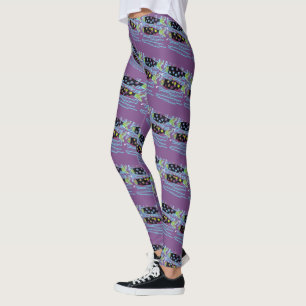 Leggings migrer un saumon plus petit tonnerre_Cove violet