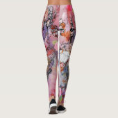 Leggings Mikitiez anime manga venus valentine cupide rose (Dos)