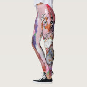Leggings Mikitiez anime manga venus valentine cupide rose (Gauche)