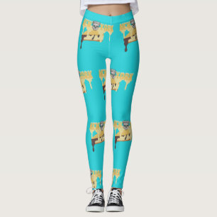 Leggings Mikitiez cheesecake blueberrycheese newyork