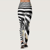 Leggings Mikitiez éffrayant halloween gothiques ghouls vint (Dos)
