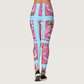 Leggings Mikitiez premier film nuit princesse poupée T-shir (Dos)