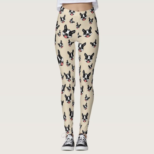 Leggings Milo Boston Terrier (Devant)