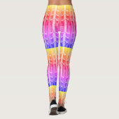 Leggings Minimalisme industriel Couleurs Ipanema Abstrait (Dos)