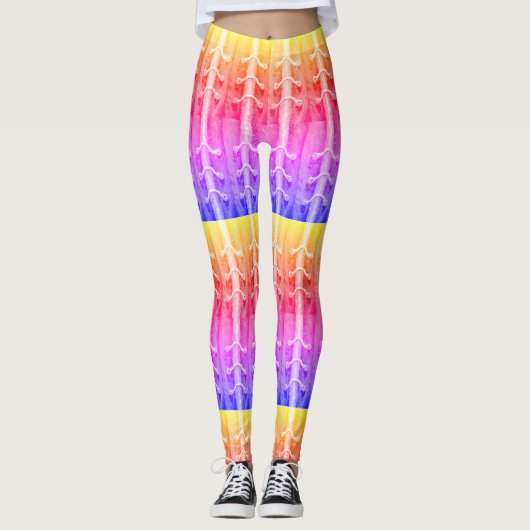 Leggings Minimalisme industriel Couleurs Ipanema Abstrait (Devant)