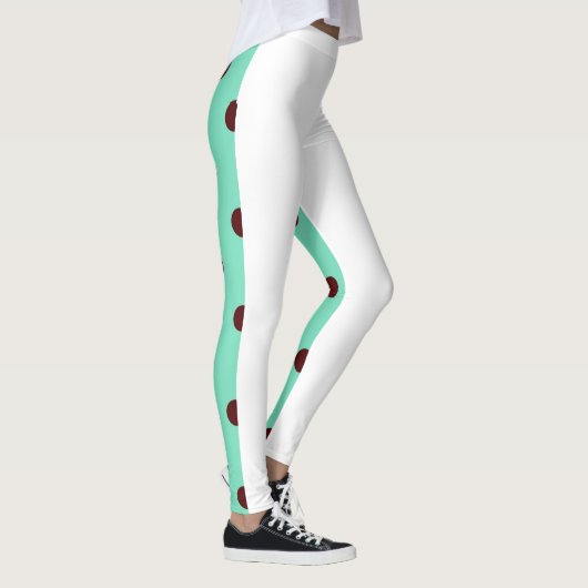 Leggings Mint Chocolate Chip and Vanilla Ice Cream on Pai (Droite)