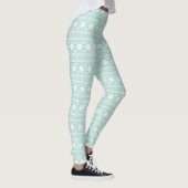 Leggings Mint Fair Isle (Droite)