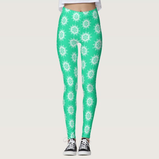 Leggings Minty Mandala (Devant)