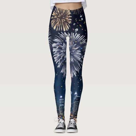 Leggings Minuit dans le ciel (Devant)