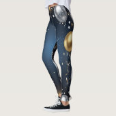 Leggings Minuit en or et argent (Gauche)
