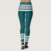 Leggings Minuit Green Silver Team Jersey Love Sports (Dos)