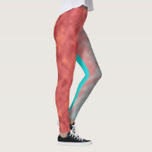Leggings Mirage cramoisi (Droite)