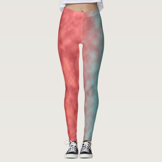 Leggings Mirage cramoisi (Devant)