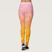 Leggings Mirage pétale doré (Dos)