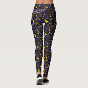 Leggings Mishka Arcade Print