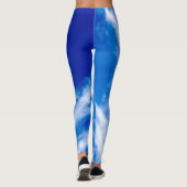 Leggings Mist Blanc Et Bleu (Dos)