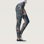 Leggings Misty Rustic Bleu & Rose Or rose Glam Marbre (Droite)