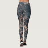 Leggings Misty Rustic Bleu & Rose Or rose Glam Marbre (Dos)