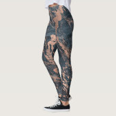Leggings Misty Rustic Bleu & Rose Or rose Glam Marbre (Gauche)