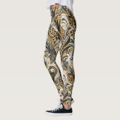 Leggings mit Leopardenmuster (Links)