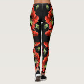 Leggings Mite de Luna sur la fleur de Canna personnalisable (Dos)