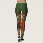 LEGGINGS MIVEWEAR LEGINGS - "SALSA VERTE" (Dos)