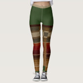 LEGGINGS MIVEWEAR LEGINGS - "SALSA VERTE" (Devant)