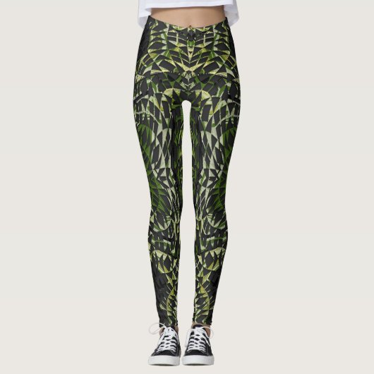 Leggings Mix de la jungle (Devant)