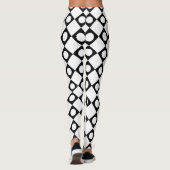 Leggings Mod Retro 60's White (Dos)
