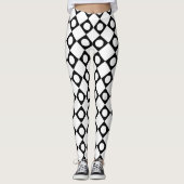 Leggings Mod Retro 60's White (Devant)