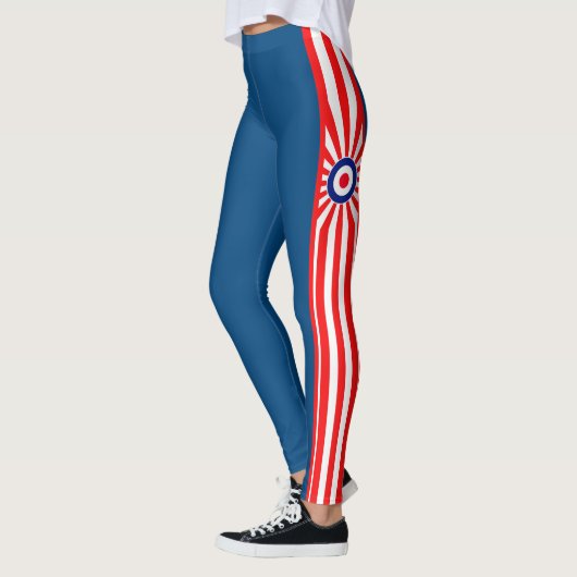 Leggings Mod Roundel Burst Decor on (Gauche)
