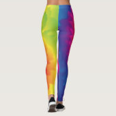 Leggings Mode arc-en-ciel Cool Tie Dye (Dos)