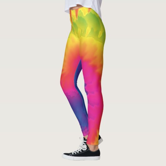 Leggings Mode arc-en-ciel Cool Tie Dye (Gauche)