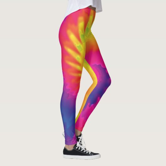 Leggings Mode arc-en-ciel Cool Tie Dye (Droite)