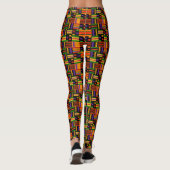Leggings Mode colorée de Kente (Dos)