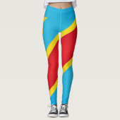 Leggings Mode Cool De La République Démocratique Du Congo (Devant)
