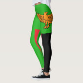 Leggings Mode Cool du drapeau de la Zambie (Gauche)