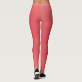 Leggings Mode Corail rose (Dos)