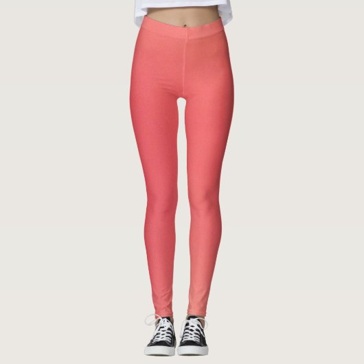 Leggings Mode Corail rose (Devant)