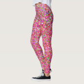 Leggings Mode de Parties scintillant Grit Multicolor #5 (Gauche)