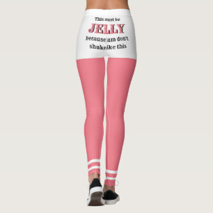 Leggings Mode d'entraînement amusant pour femmes JELLY SHAK