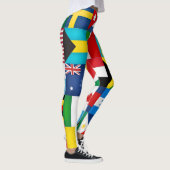 Leggings Mode des drapeaux du monde Cool (Droite)