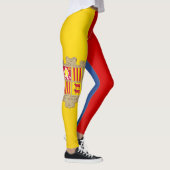 Leggings Mode drapeau d'Andorre cool (Droite)